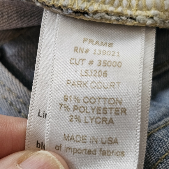 FRAME DENIM Le Skinny De Jeanne Jeans In 26 - Picture 8 of 13